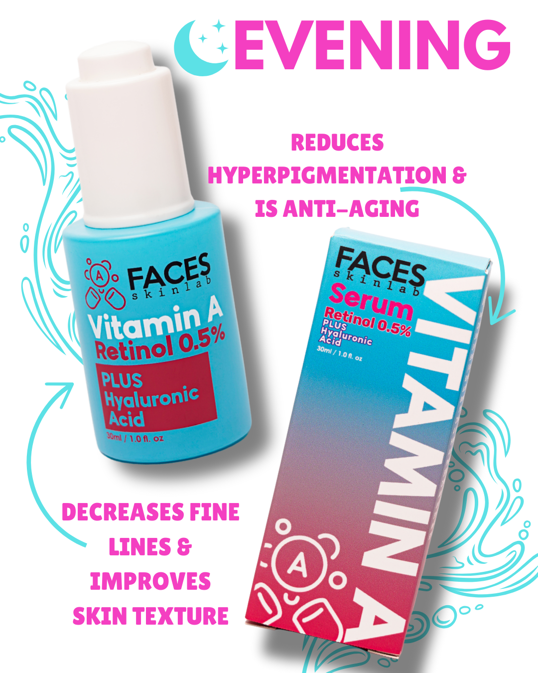 Vitamin A Retinol 0.5% Plus Hyaluronic Acid