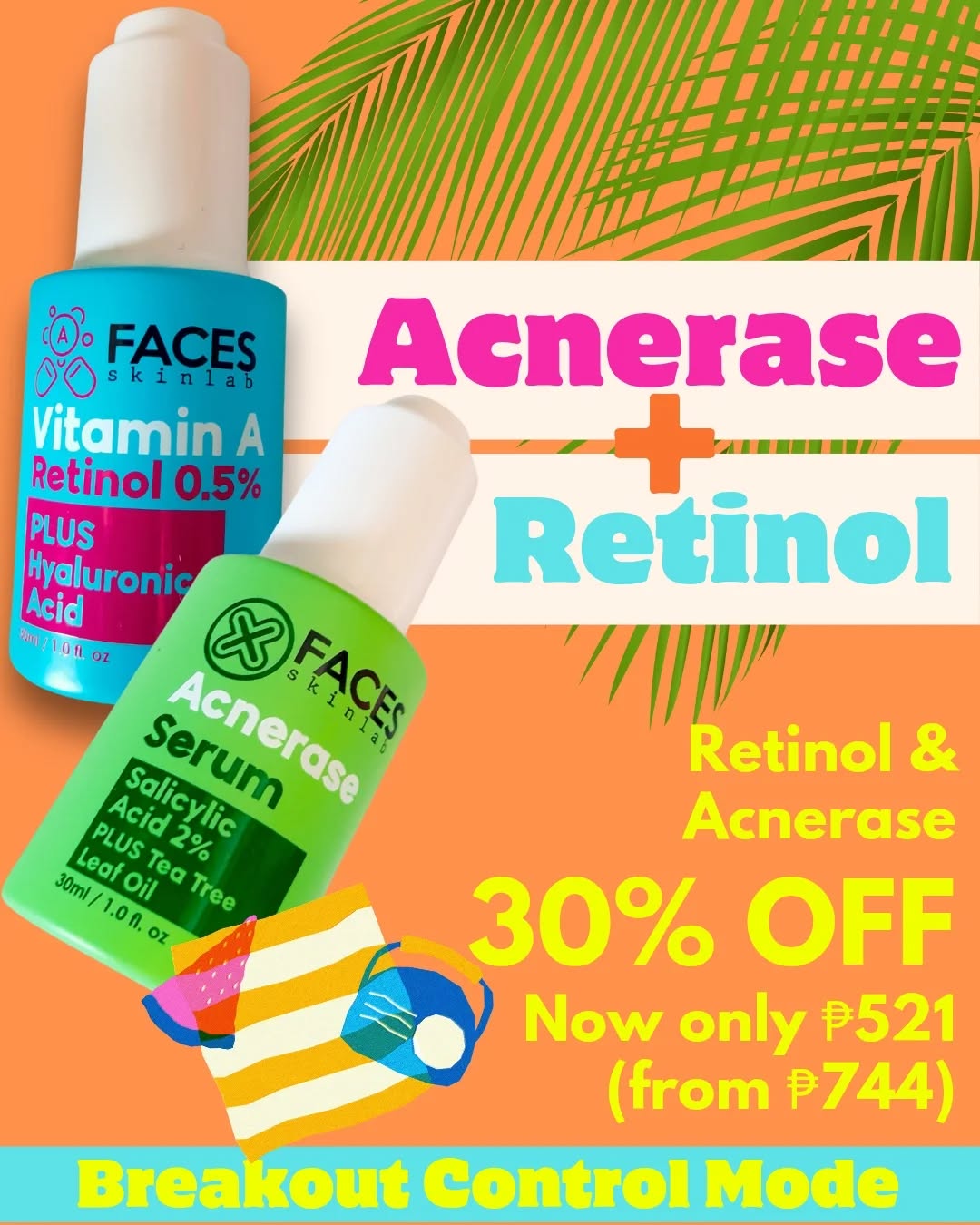 FACES SKINLAB BREAKOUT CONTROL MODE (30%)